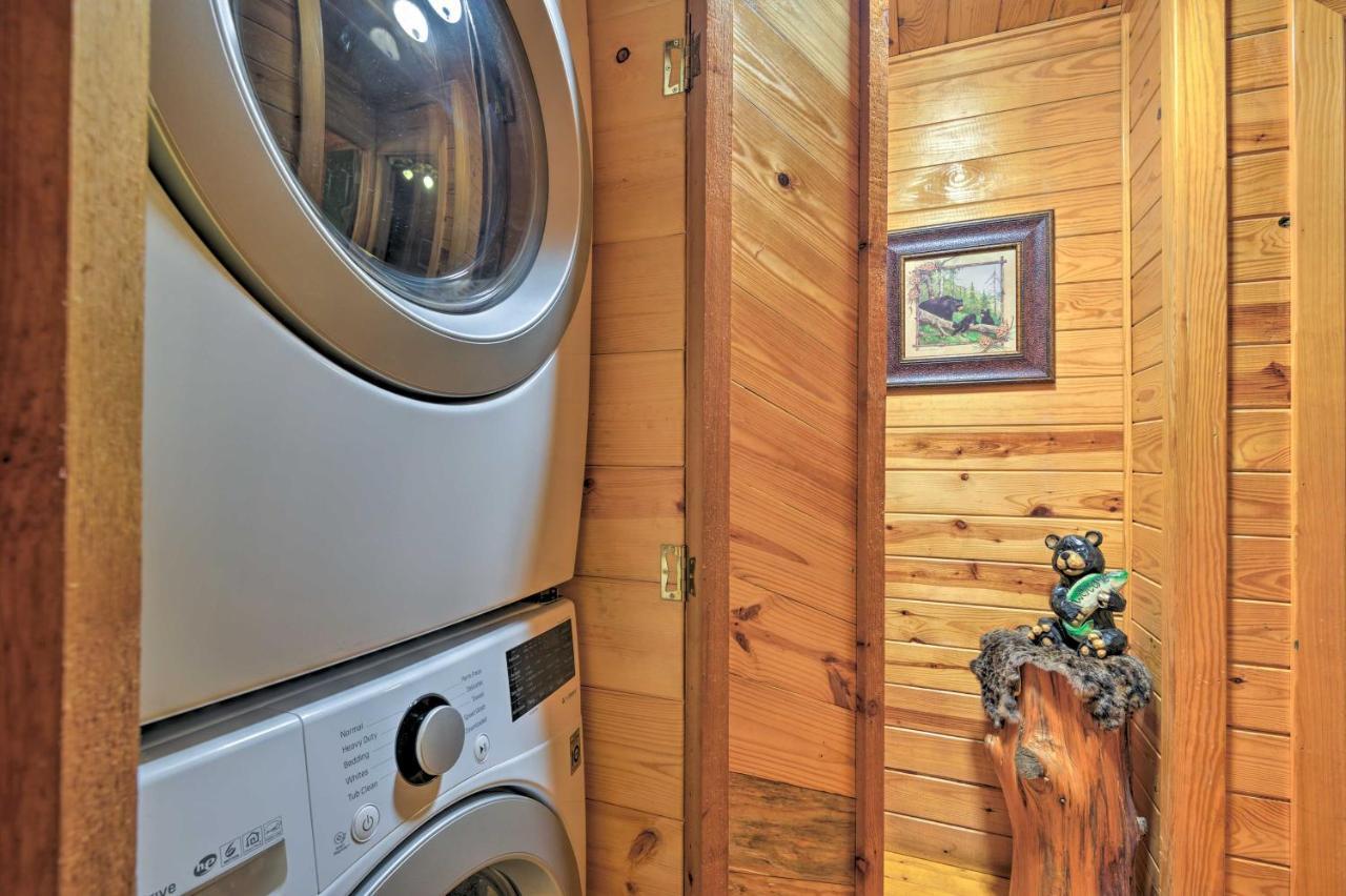Willa Hochatown Hideaway With Hot Tub, Grill And Fire Pit! Stephens Gap Zewnętrze zdjęcie